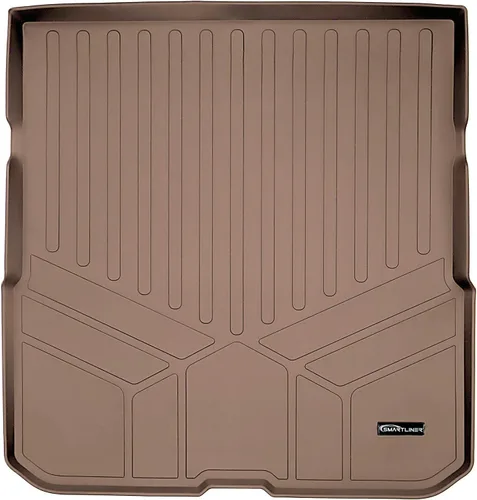 Vista 13 de SMARTLINER Juego de alfombrillas de piso de ajuste personalizado de 3 filas para Honda Pilot 2009-2015