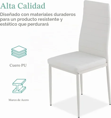 Vista 3 de Best Choice Products Juego de comedor de 5 piezas de vidrio, muebles modernos de mesa de cocina para comedor, dinette, espacio compacto ahorrador