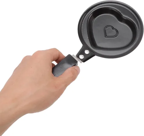 Vista 5 de plplaaoo Mini bandeja para huevos, sartén de huevos, sartén antiadherente para huevos, sartén antiadherente innovadora coreana para desayuno
