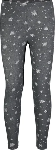 Vista 3 de Disney Frozen Elsa - Conjunto de camiseta y leggings de forro polar de piel para niñas y niños grandes