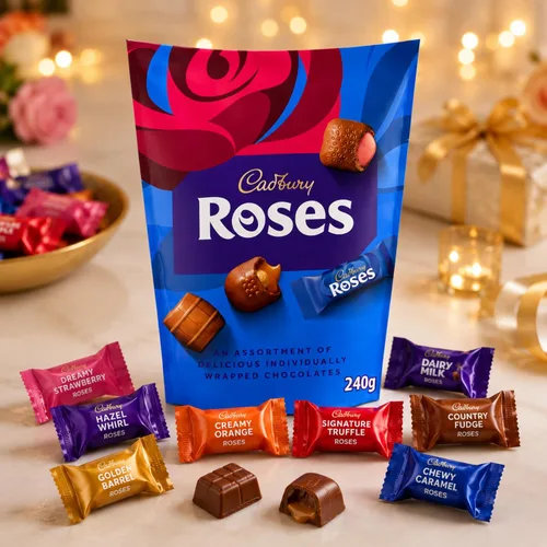 Vista 8 de Cadbury Rosas Cartón 10.23 oz