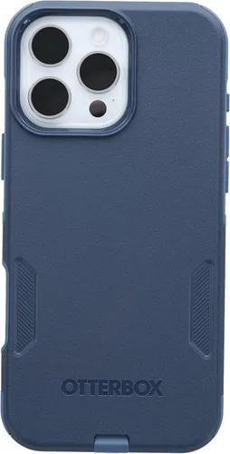 Vista 57 de OtterBox Funda para iPhone 16 Commuter Series - Jeans azul bebé, funda delgada y protectora para iPhone, de doble capa, absorción de impactos