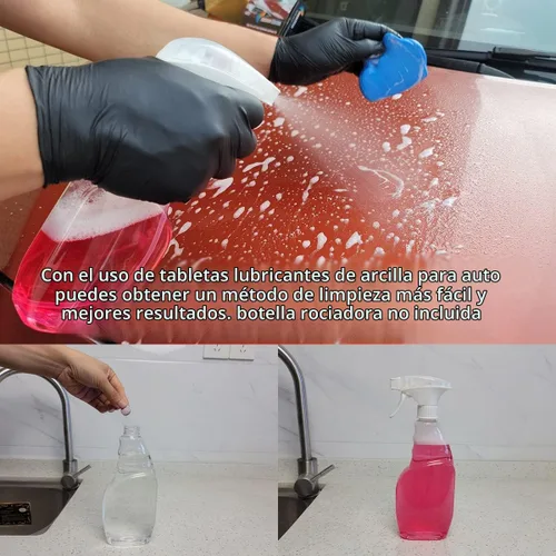 Vista 5 de awave bloom Barras de arcilla para coches de 400g para detalles automáticos y tabletas lubricantes de barra de arcilla 8 unidades (1 unidad = 16 oz)