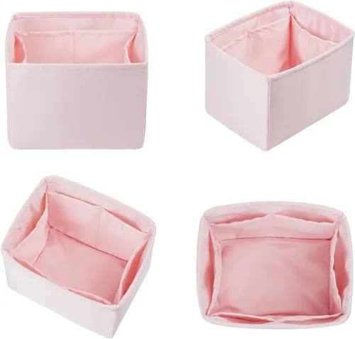 Vista 4 de KINGS IN BAG Organizador para bolsas de mano y bolsas de mano, bolsas de lujo con satén sedoso, se adapta a bolsas de Picotin 1822, ligeras para uso