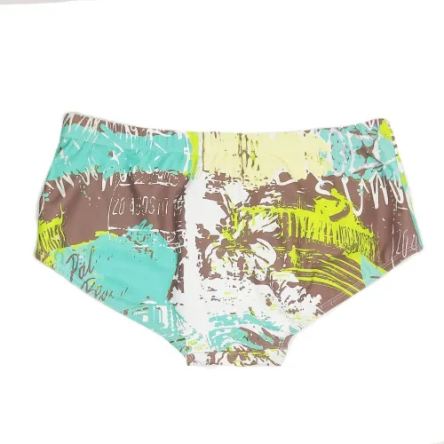 Vista 5 de UXH Traje de baño para hombre calzoncillos acolchados Printe Masculino Sexy Moda Natación Bikini Junta Playa Surf Natación Trunks