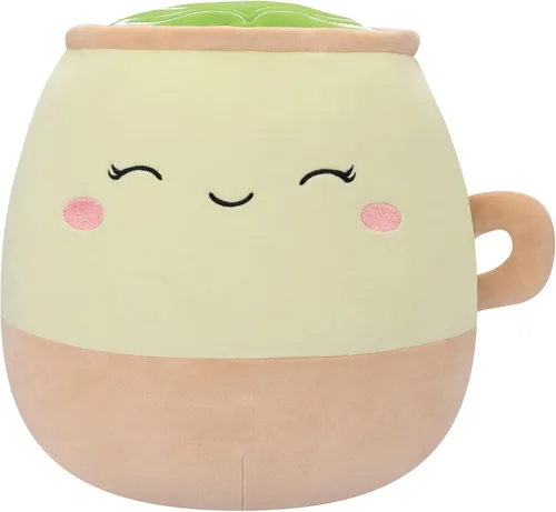 Vista 10 de Squishmallows Original de 12 Pulgadas Rayen Pancake 3-Stack con Flor de Mantequilla - Felpa Oficial Jazwares Ultrasuave de Tamaño Mediano