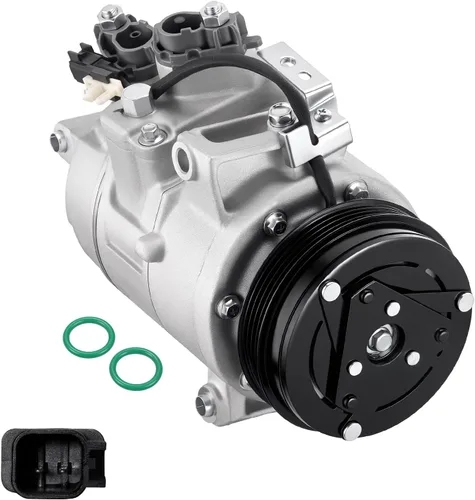 Vista 13 de BDFHYK Compresor de aire acondicionado con embrague compatible con Ford F-250 F-350 Super Duty 6.2L 2017-2019, F-450 F-550 Super Duty 6.8L