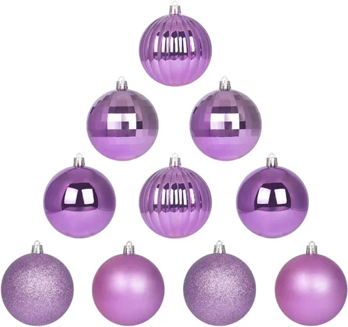 Vista 80 de Esferas pequeñas de bronce de 1.6 pulgadas para decoración del árbol de Navidad, adornos inastillables para cumpleaños, Halloween, vacaciones, boda