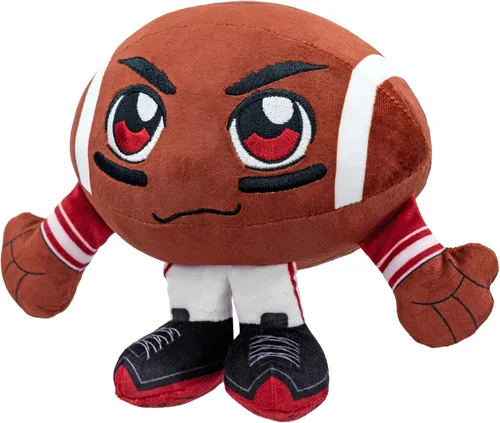Vista 6 de Bleacher Creatures Alabama Crimson Tide Kuricha - Peluche de fútbol sentado de 8 pulgadas, suave inspirado en Chibi