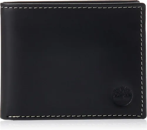 Vista 7 de Cartera de cuero para hombre de Timberland con bolsillo abatible adjunto
