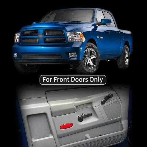 Vista 3 de Paneles de puerta interior de automóvil reflector, placa reflectora para Dodge Ram 1500/2003-2009 Dodge Ram 2500 3500/2004-2009 Dodge Durango 2500