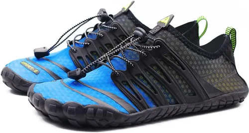 Vista 2 de Zapatos de agua para hombres y mujeres, secado rápido, ligeros, descalzos, natación, playa, piscina, surf, camping, aqua, escalada, deportes