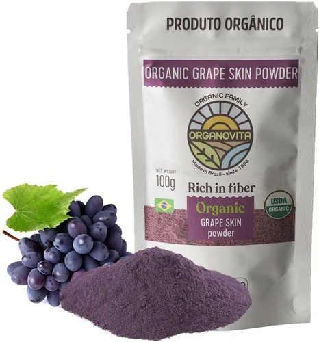 Vista 6 de Polvo orgánico – Mezcla en batidos, pasteles, alto contenido de fibra, hecho con ingredientes naturales prensados en frío, sin gluten, todo