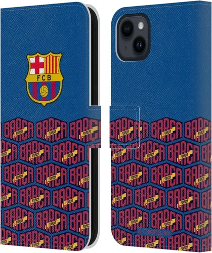 Vista 93 de Head Case Designs Funda de piel con licencia oficial del FC Barcelona con logotipo y patrón de Forca Barca, compatible con Apple iPhone 11