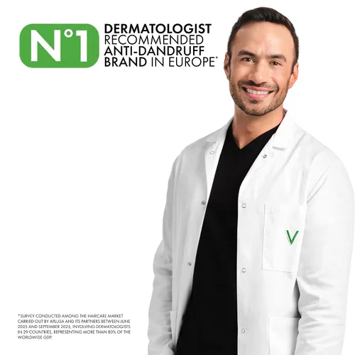 Vista 5 de Dercos Acondicionador hidratante para cabello y cuero cabelludo, formulado con glicerina, niacinamida + ácido hialurónico, acondicionador