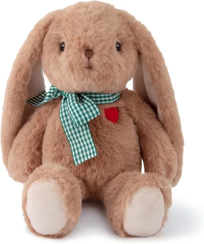 Vista 8 de Oso de Peluche Pequeño de 11.4" con Corazón Lindo Oso de Peluche Marrón Animales de Peluche Suave Oso de Peluche Juguetes de Peluche Regalos