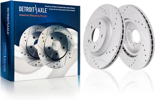 Vista 33 de Detroit Axle - Rotores de freno traseros para Toyota GR Supra BMW 230i 330e 330i 430i 530i 530i 530e 540d 540i xDrive X3 X4 Z4, rotores de freno
