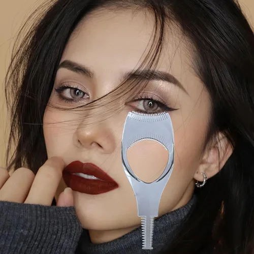 Vista 6 de 3 piezas Lash Buddy Mascara Shield - Protector aplicador superior e inferior y herramienta separadora