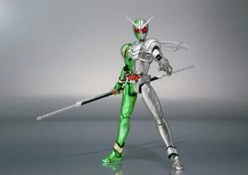 Vista 4 de BANDAI S.H. Figuarts - Kamen Rider W Cyclone Trigger & Cyclone Metal Figuras de acción