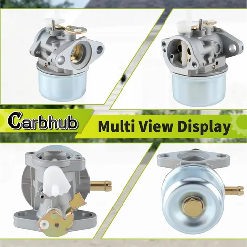 Vista 6 de Carbhub 799869 Carburador para cortacésped 792253 498170 499059 799869 Lavadora a presión para cortacésped Rotary 14112 Oregon 50-658 Carb