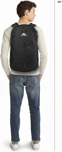 Vista 2 de High Sierra Swerve Pro unisex, Negro, Tamaño único