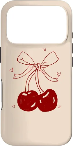 Vista 30 de Cherri Ties Bow Cherry - Carcasa para iPhone 17