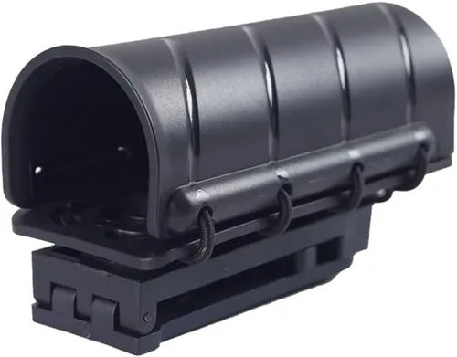 Vista 5 de Soporte de spray de pimienta, funda de aerosol OC para cinturón de servicio, funda táctica de pulverización de pimienta con cuerda elástica apretada