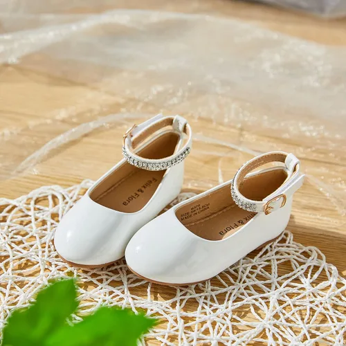 Vista 3 de Felix Flora Zapatos de vestir para niña con flores zapatos planos para niña para fiesta escuela boda