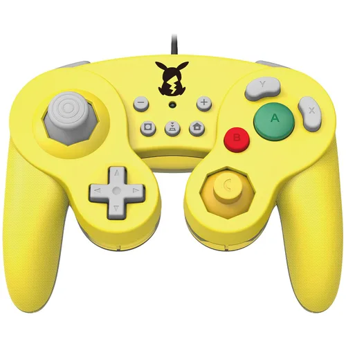 Vista 5 de HORI Nintendo Switch Battle Pad (Mario) GameCube Style Controller - Nintendo Switch