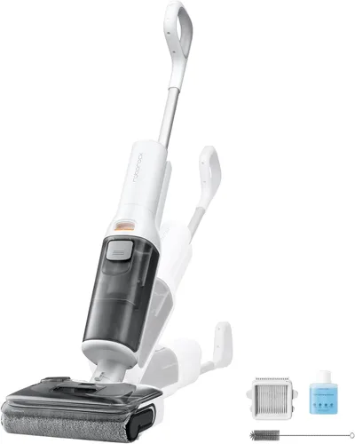 Vista 12 de roborock F25 Aspiradora Ultra de Vapor Húmeda y Seca, Trapeador de Vapor de 356°F y Aspiradora Trapeador Inalámbrica de Agua Caliente de 187°F Todo