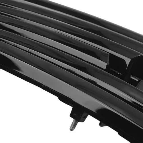 Vista 9 de Parrilla delantera para Infiniti G37 2 puertas Coupé 2008-2013 2011 2012 Negro brillante