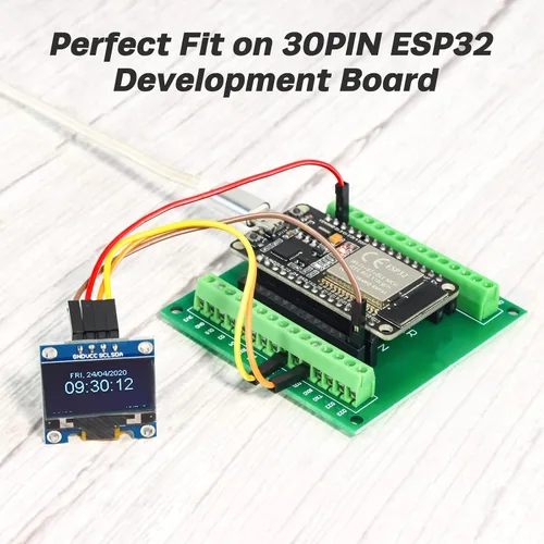 Vista 6 de ESP32S ESP32 Placa de desarrollo 2.4 GHz Dual Core WLAN WiFi + Bluetooth 2-en-1 Microcontrolador ESP-WROOM-32 Chip para Arduino (30PIN, 2PCS)