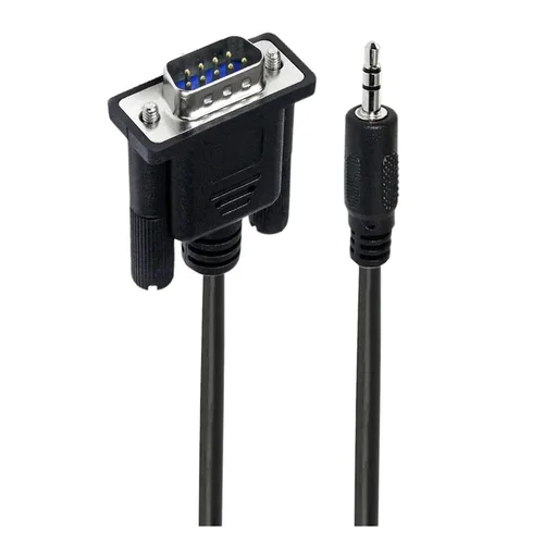 Vista 3 de DB9 9 Pin Female to 3.5mm Male pl-UG Serial Cord RS232 to 1/8 Inch Conversion Cord- 6FT/1.8M