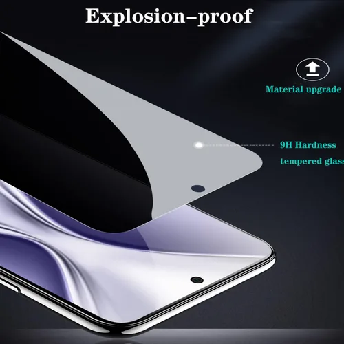 Vista 7 de Paquete de 2 protectores de pantalla de privacidad diseñados para Motorola G 5G 2022, vidrio templado de privacidad antiespía para Motorola Moto G