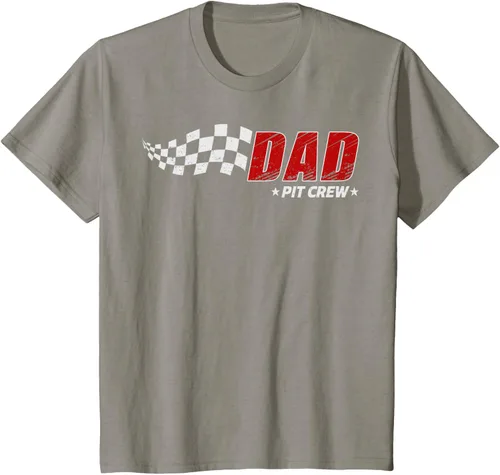 Vista 34 de Dad Pit Crew Race Car Birthday Family Matching Pit Crew Camiseta Pit Crew