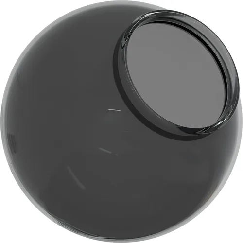 Vista 16 de KastLite Globo de poste de lámpara de acrílico de bronce de 6 pulgadas Textura suave con apertura sin cuello de 2.81 pulgadas Fabricado