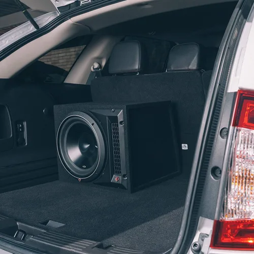 Vista 5 de Rockford Fosgate P3-1X12 Punch Single 12" Ported Loaded Enclosure Subwoofer Woofer único de la serie P3