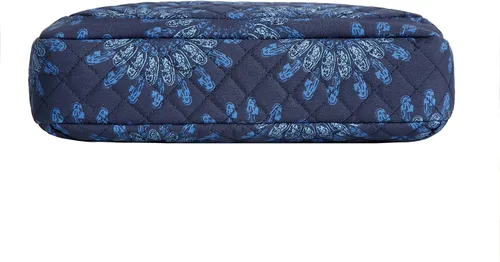 Vista 9 de Travelon Bolso bandolera de clase antirrobo pequeño esteoeste para mujer, Girasol Geo, Bolso bandolera clásico antirrobo pequeño EastWest