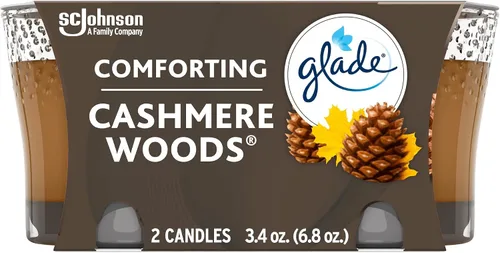 Vista 12 de Glade Tarro de velas, ambientador, manzana y canela, 3.4 onzas, 2