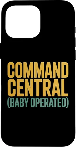 Vista 19 de Command Central (Baby Operated) Humor Case for iPhone 16