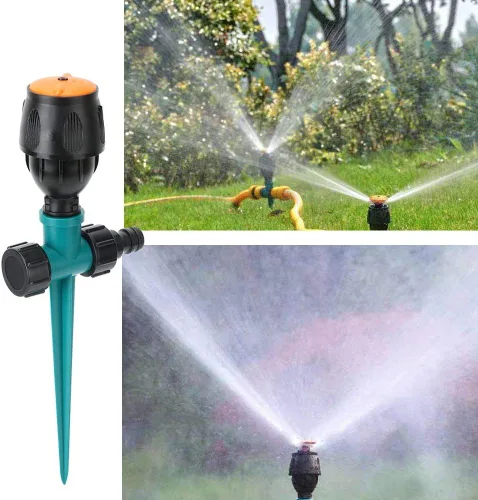 Vista 9 de Rociador de césped ajustable múltiple en una espiga con control de vuelo integrado, aguas de hasta 30 pies de diámetro, ángulo de pulverización