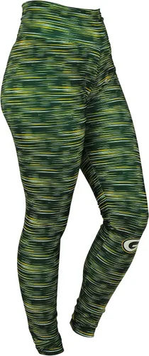Vista 60 de Zubaz NFL Mallas para mujer de longitud completa de cintura alta básica 1.0
