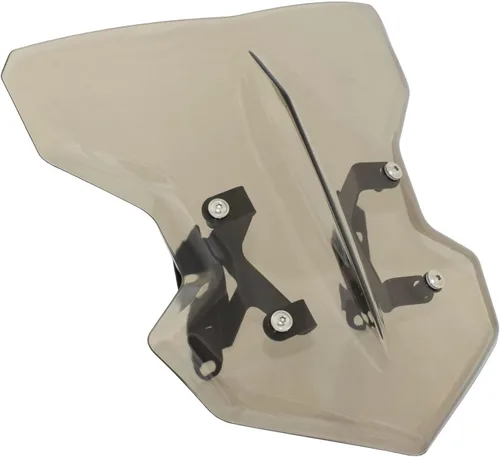 Vista 5 de GLoyer TAORIDER - Parabrisas delantero de motocicleta con soporte compatible con MT-03 MT-25 FZ03 FZ25 RM05 2020 2021 (color negro)