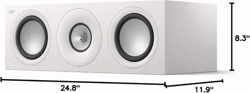 Vista 10 de KEF Q6 Meta - Altavoz pasivo de alta fidelidad con canal central de 3 vías Blanco