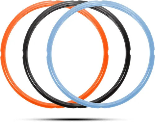 Vista 8 de STYDDI Paquete de 4 anillos de sellado de silicona de 6 cuartos para olla instantánea, junta de sello de repuesto para olla instantánea modelo de 6
