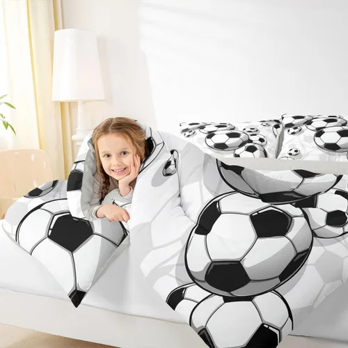 Vista 98 de Juego de ropa de cama de baloncesto para niños y adolescentes, juego de edredón deportivo para niños, tamaño matrimonial, suave, ligero, decoración