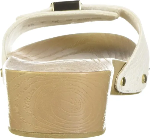 Vista 3 de Dr. Scholl's Shoes - Sandalias clásicas de madera sintética para mujer