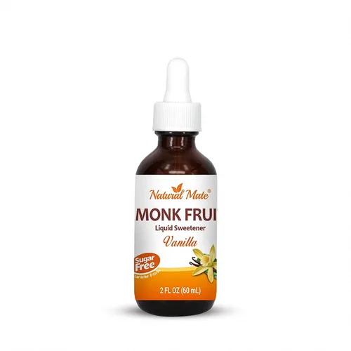 Vista 14 de Edulcorante líquido saborizado de fruta de monje optimizado con eritritol 2oz - Sabor a coco 1 paquete