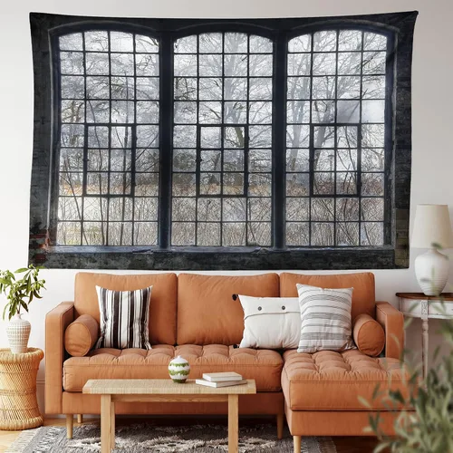 Vista 63 de Lunarable Tapiz mexicano, tema de cultura latinoamericana, sombrero de paja, manta de serape de Maracas, decoración de tela para colgar en la pared