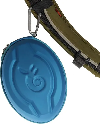 Vista 3 de Hermitshell Estuche rígido de viaje para auriculares con cable LilGadgets Connect+ Pro Kids (azul)